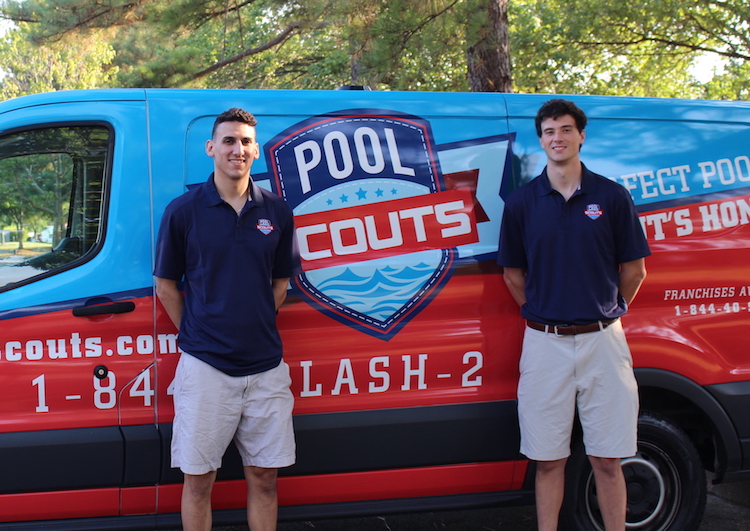 Pool Scouts of North Atlanta franchisees at training