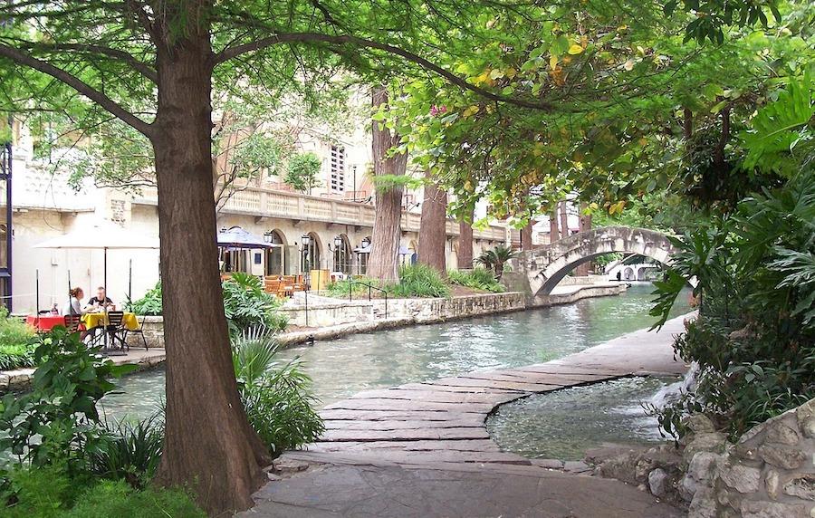 Riverwalk in downtown San Antonio, TX